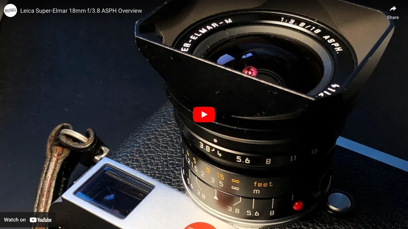 Leica Super Elmar 18mm f/3.8 ASPH Overview