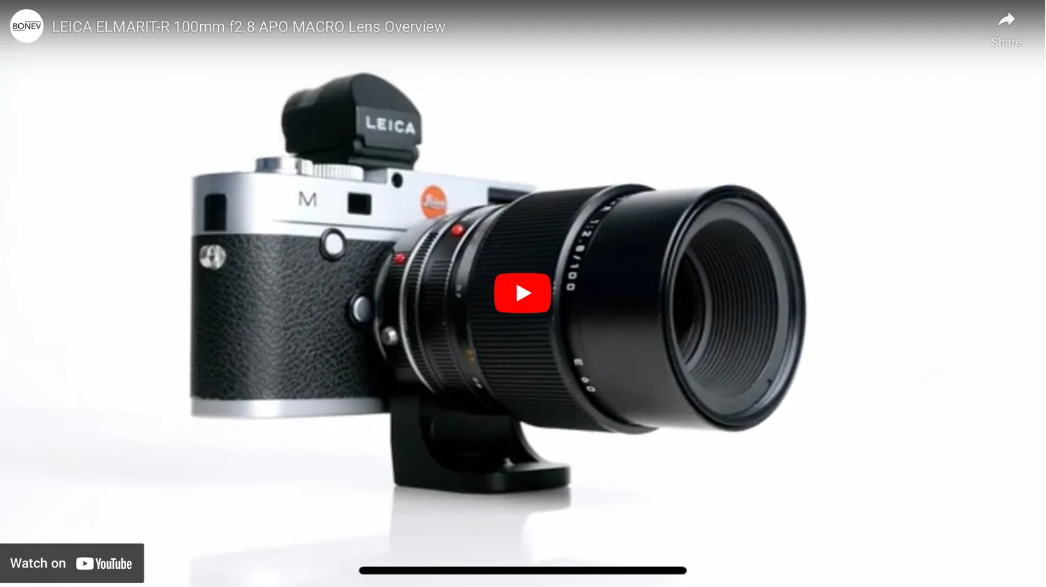 LEICA ELMARIT-R 100mm f/2.8 APO MACRO Overview