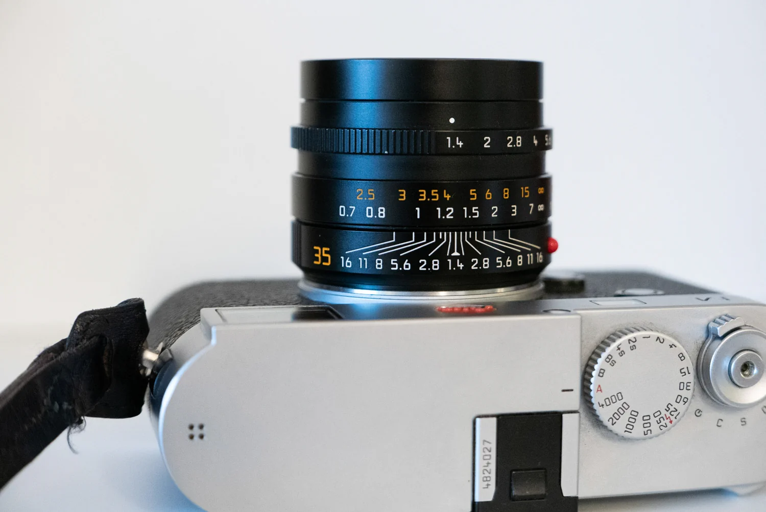  Leica 35 ASPH FLE mounted on M240 