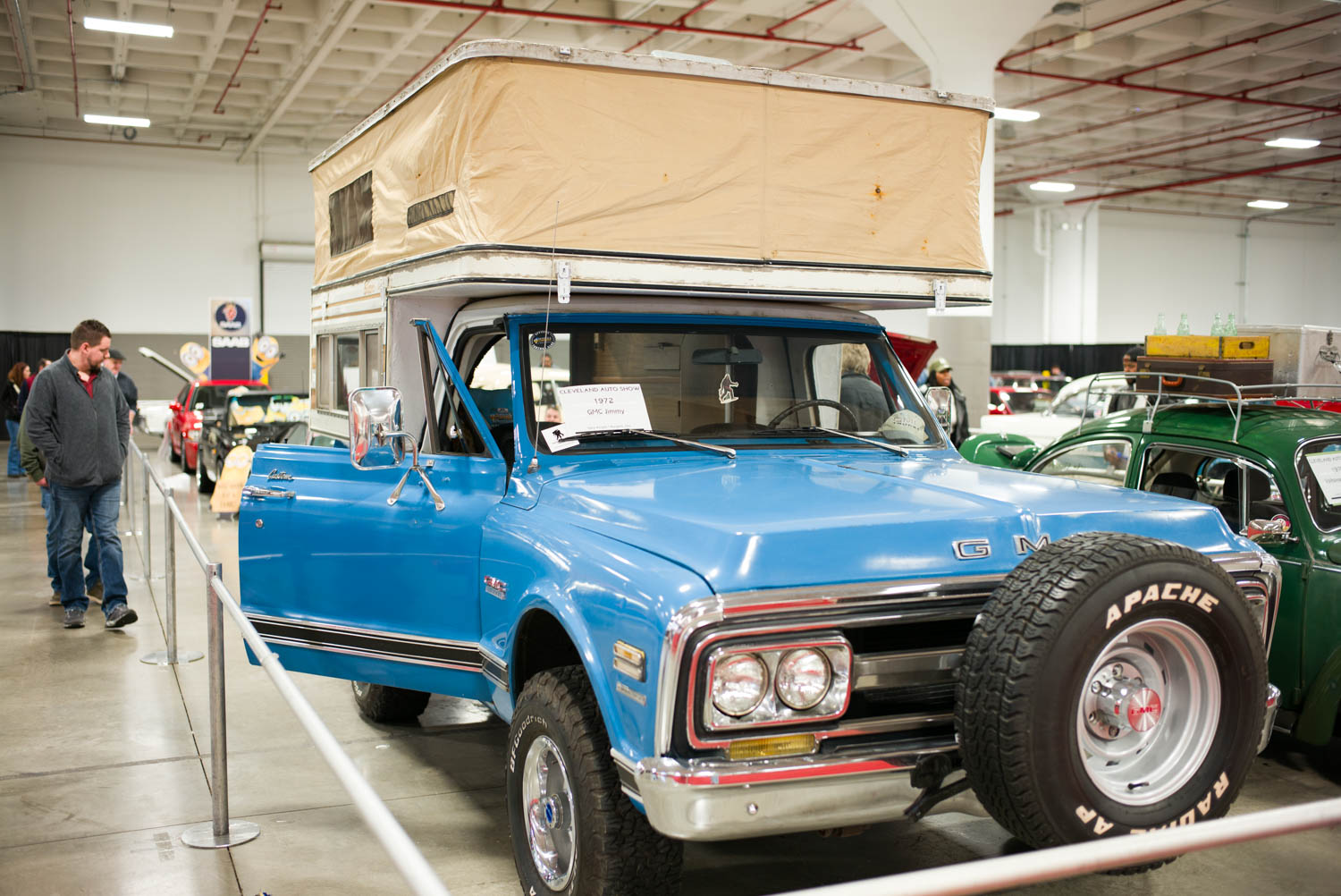 1972 GMC Jimmy with a camper conversion