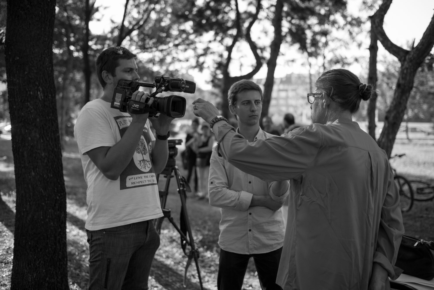 Протест срещу небостъргачът на НИКМИ