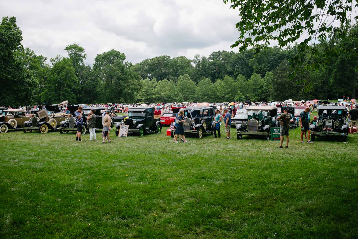 A field of timeless classics, stories told in chrome and steel.