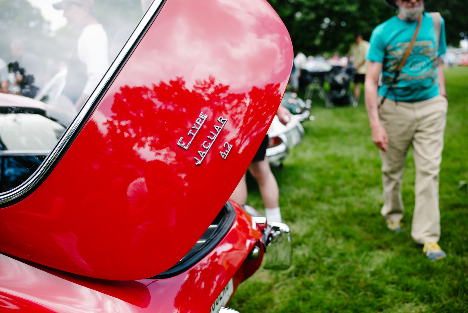 The legendary Jaguar E-Type 4.2 — curves that stopped hearts then, and still do now