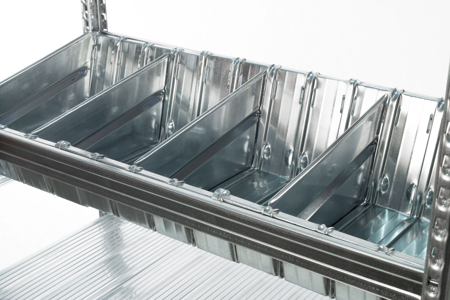 shelving bucket element