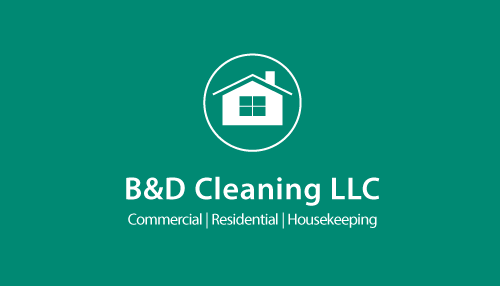 business card for B&D Cleaning LLC